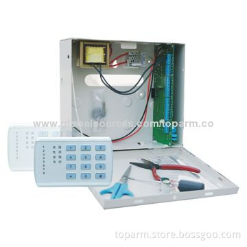 Eight-zone Alarm Control Panel with Telephone Line Monitoring Function and Keyboard Lock Function